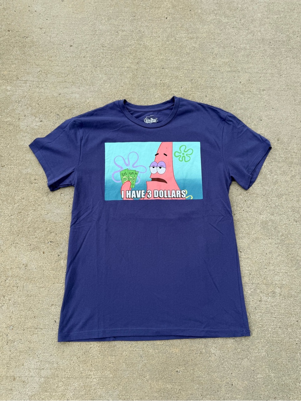 Patrick Star I Have 3 Dollars Tee
